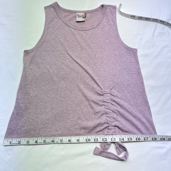 Paper Crane Pink Ribbon Girls Top Medium - Picture 5 of 6